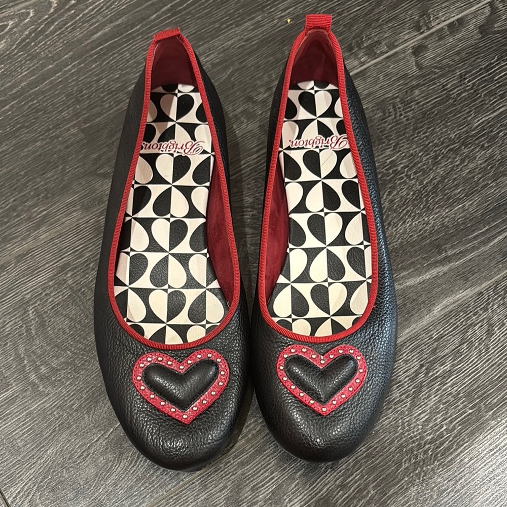 Brighton heart ballerina flats
